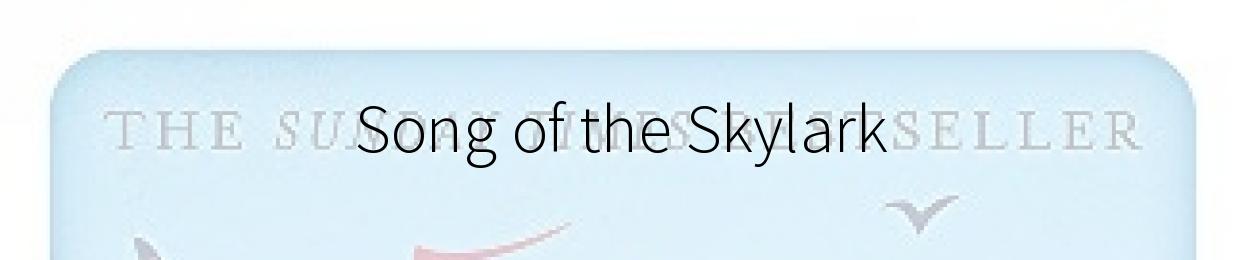 Song of the Skylark by Erica James