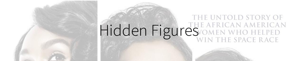 Hidden Figures by Margot Lee Shetterly