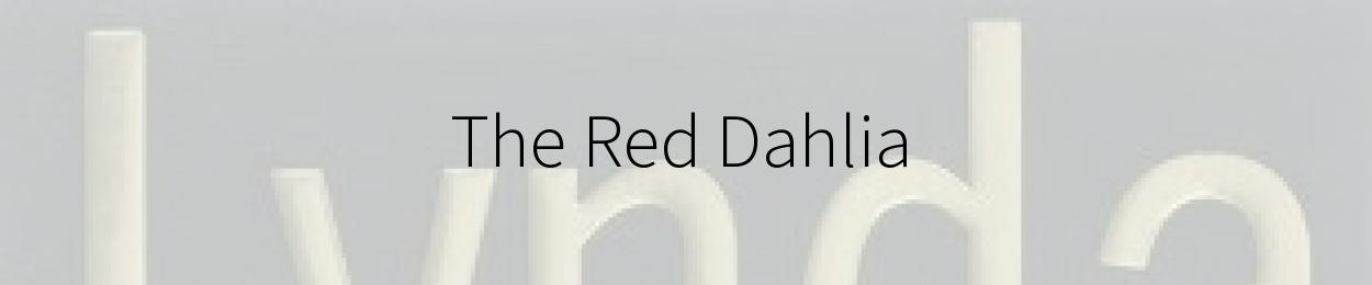 The Red Dahlia by Lynda La Plante